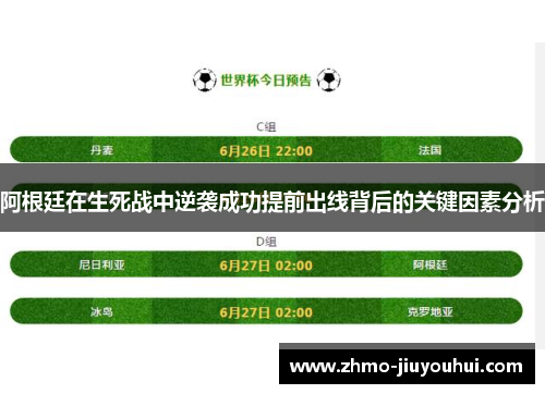 阿根廷在生死战中逆袭成功提前出线背后的关键因素分析 阿根廷在生死战中逆袭成功提前出线背后的关键因素分析